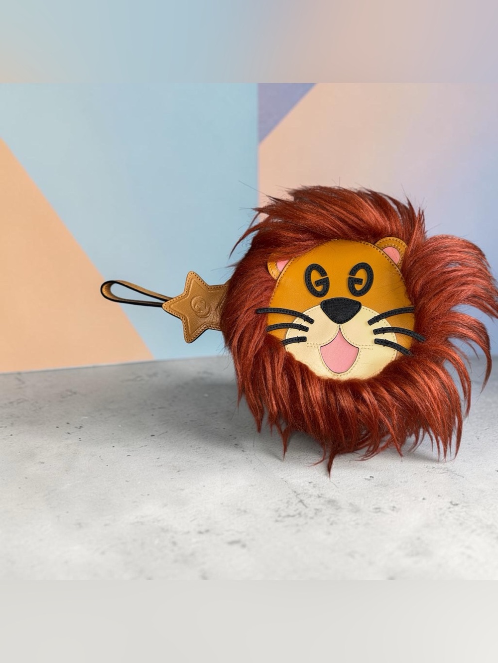 Gucci Lion wristlet